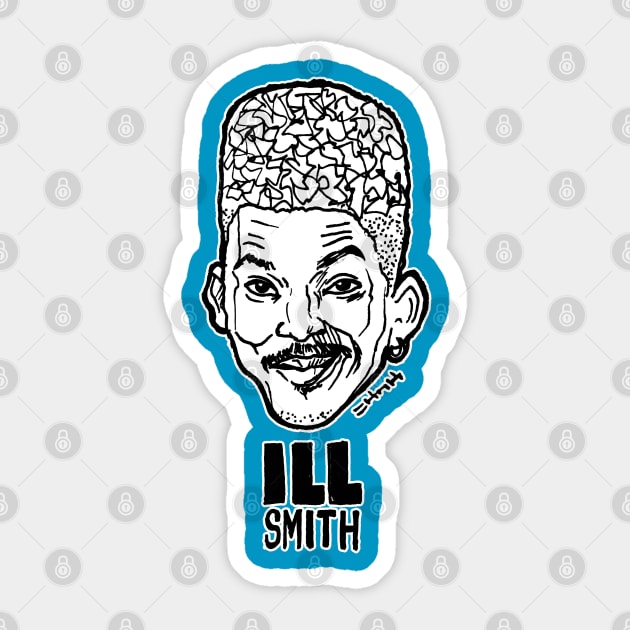 Ill Smith Fresh Prince Sticker by sketchnkustom